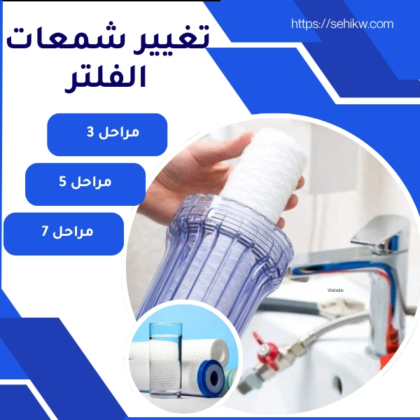 تغيير شمعات الفلتر