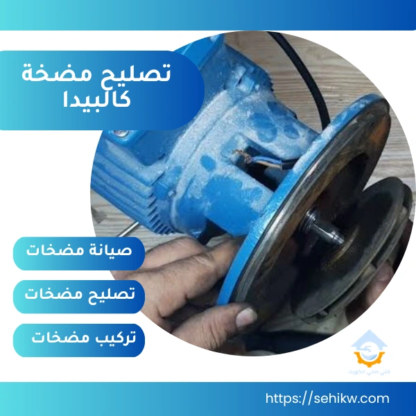 تصليح مضخة كالبيدا